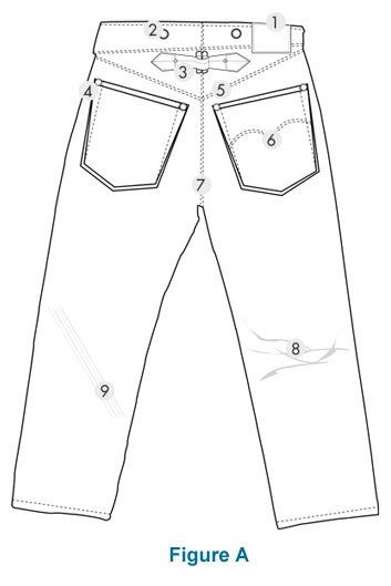 ANATOMY OF DENIM | Denim, Pocket jeans, Concert marketing